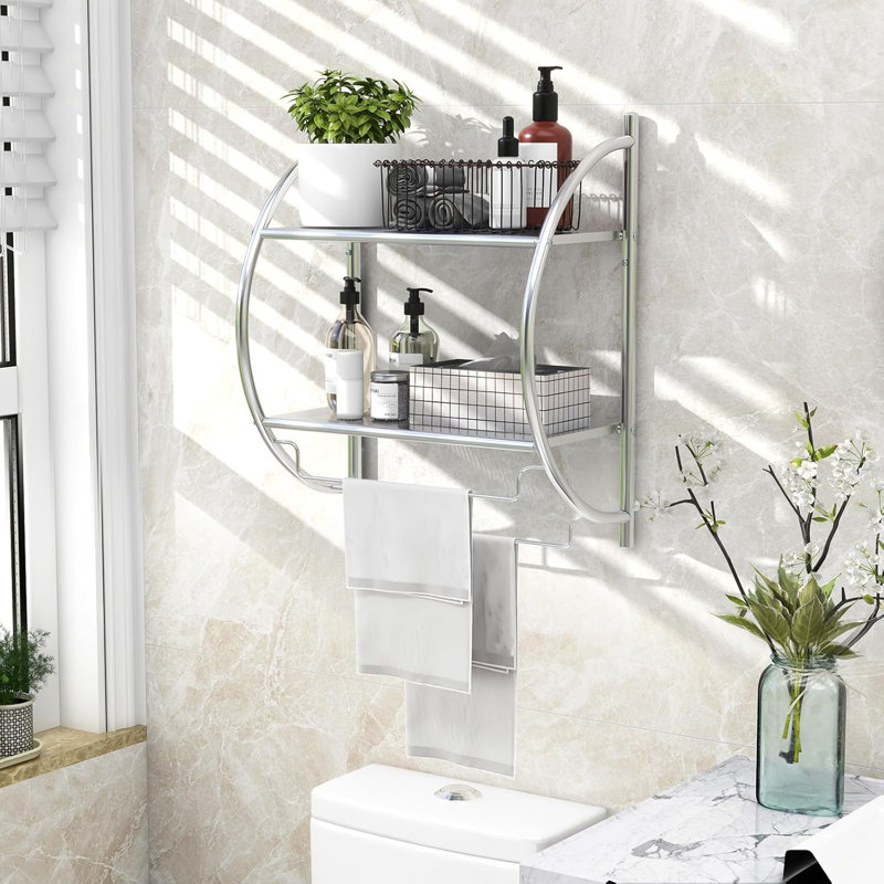 Sabreena 4 Wall Mounted Required Towel Rack