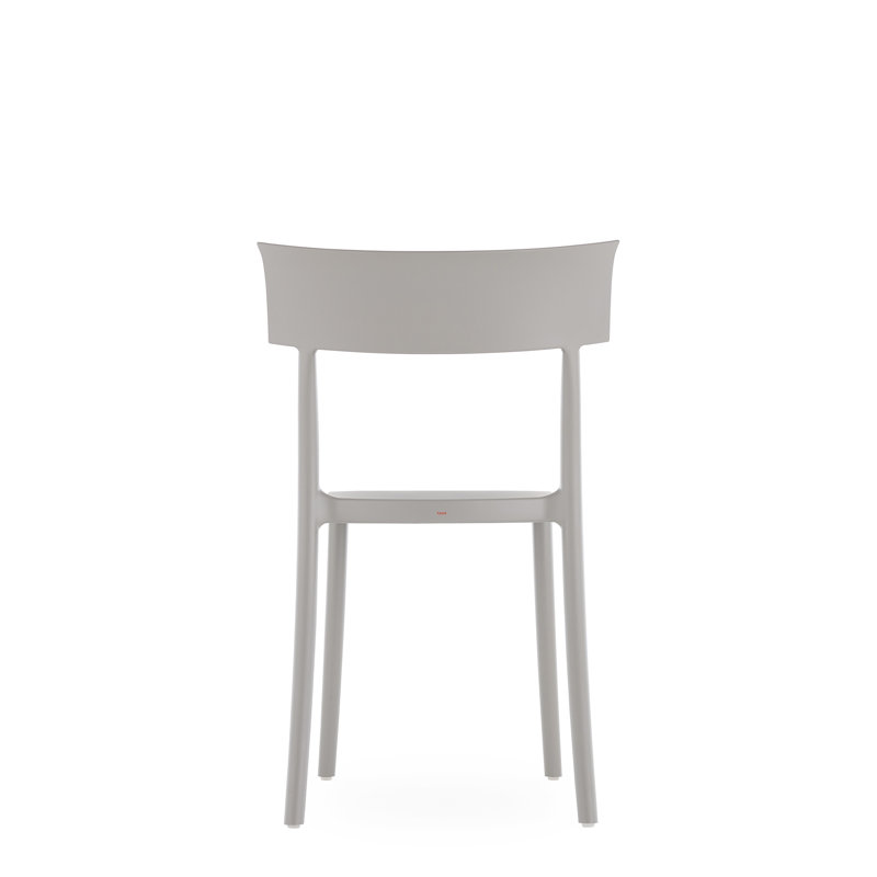 Catwalk Outdoor Dining Side Chair, Gray
