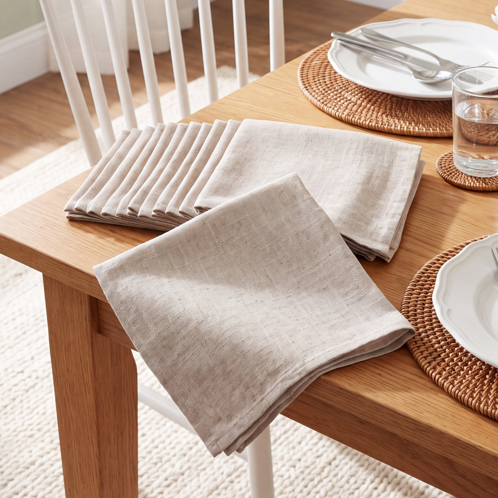 Silverlock Reversible Linen Napkin