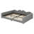 Upholstered Daybed With Cloud-Shaped Backrest-339429932-358358172