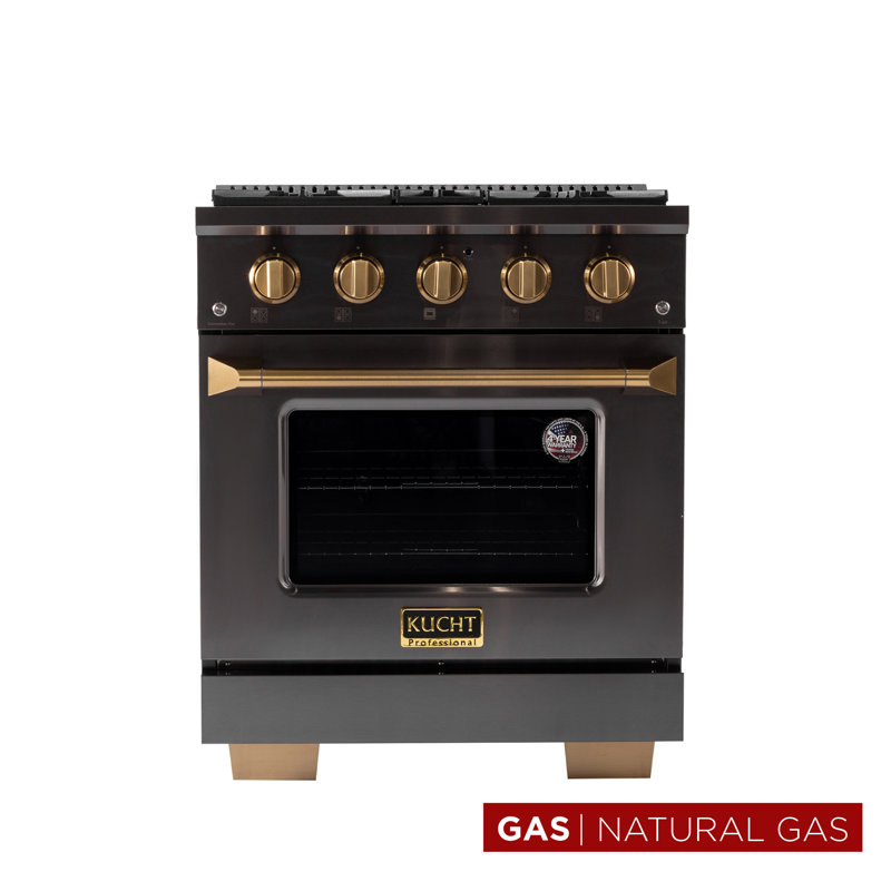 Kucht 30'' W Free Standing Range