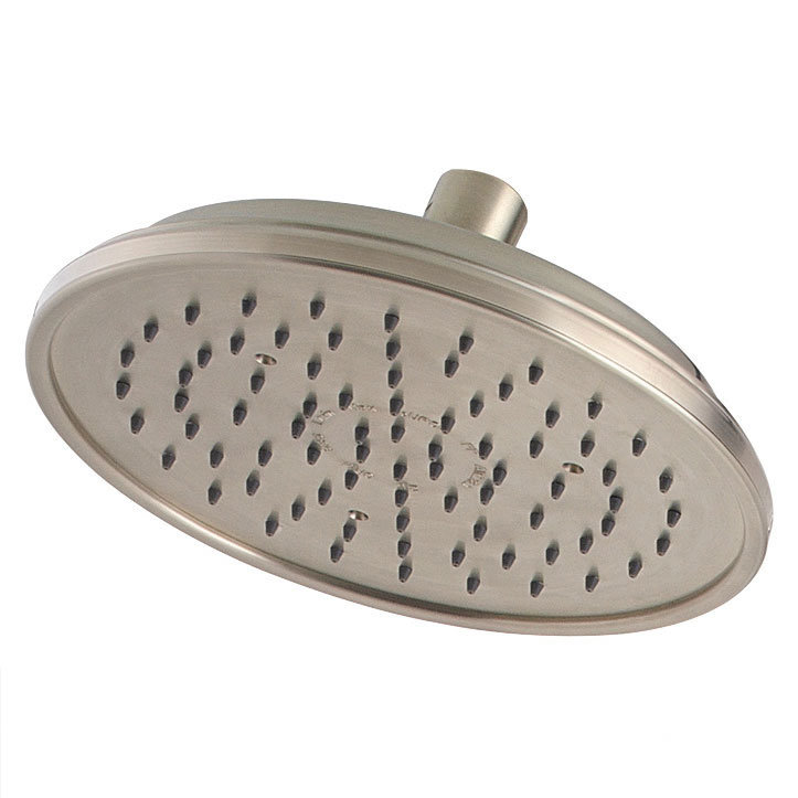 Pomme de douche à pluie simple à pluie rétractable 2.0 GPM Hanover, Nickel brossé