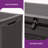 Quartey 100 Gallons Water Resistant Resin Lockable Deck Box-72854732