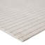 Tapis crème rayé noué à la main Grady-1856327984