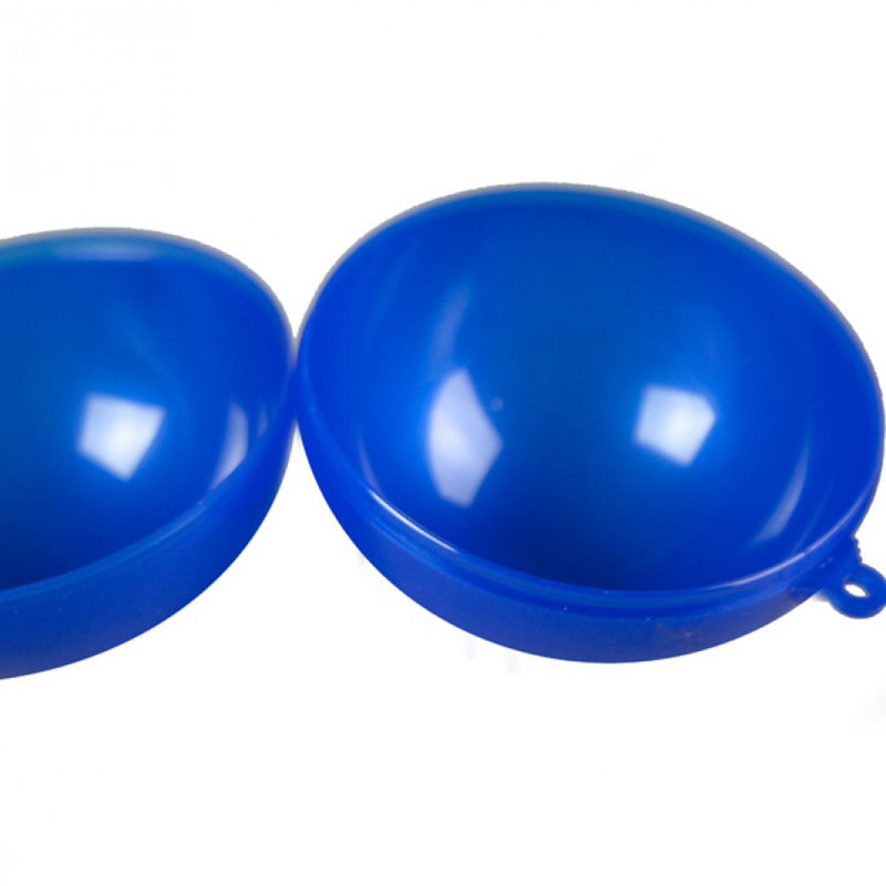 Bauble, 10cm H x 10cm W x 10cm D, Blue