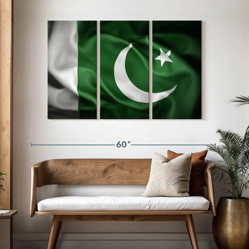 Flag Of Pakistan, 32" H x 50" W