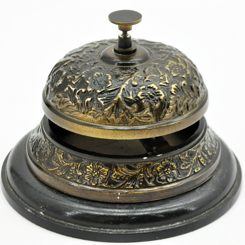 Westbrooks Metal Desk Bell