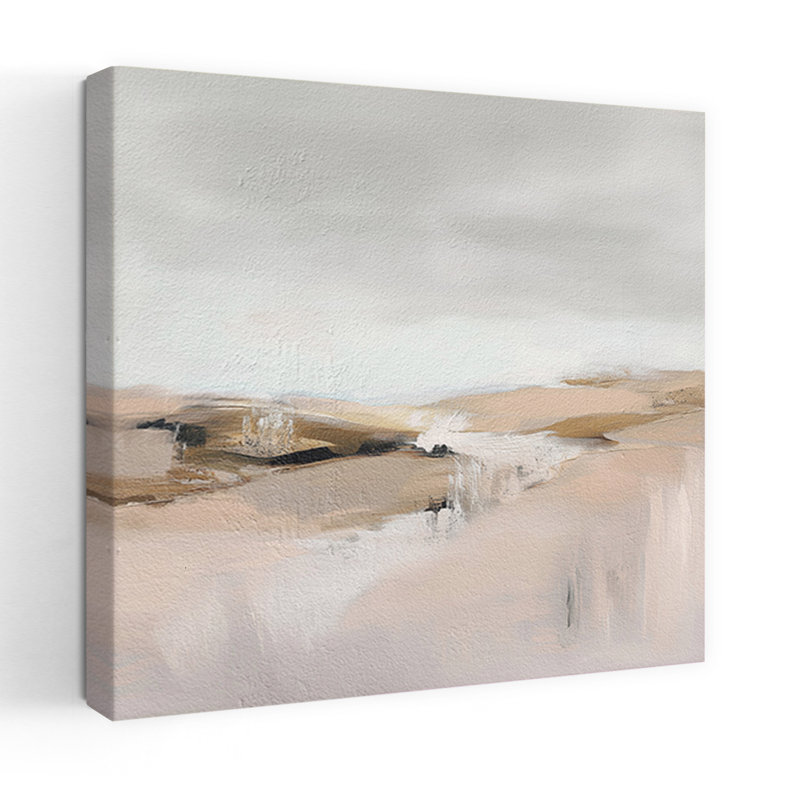 Art contemporain paysage contemporain, H 32 po x l 32 po