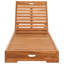 Aberdeen Outdoor Teak Adjustable Chaise Lounge