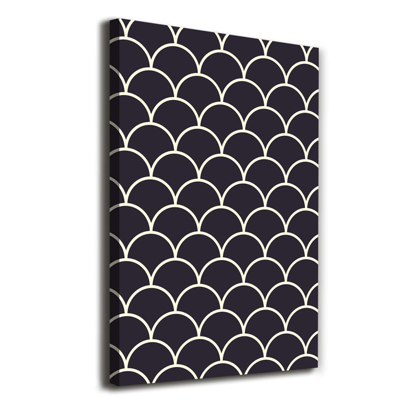 Fish Scales - Wrapped Canvas Print