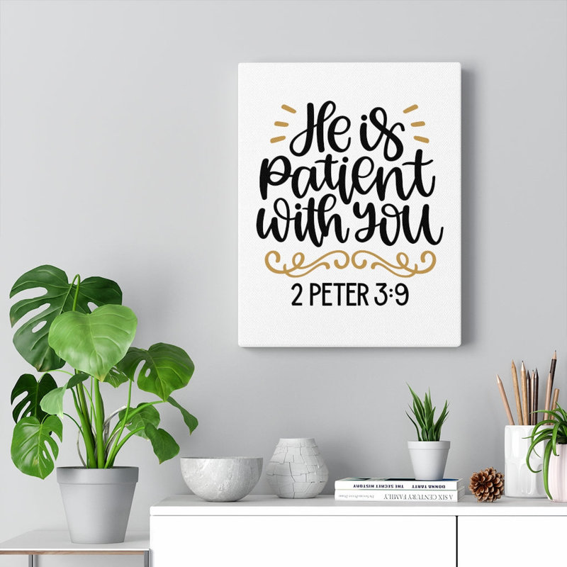 Patient 2 Peter - Wrapped Canvas Print, 61cm H x 46cm W