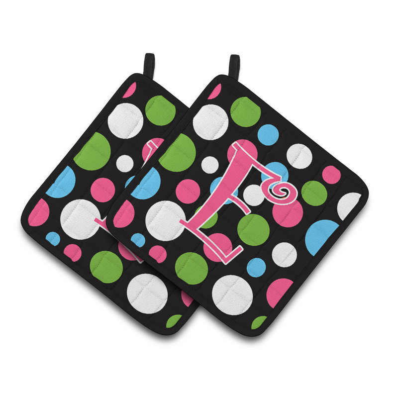 Cuisinier poignée Polka Dots, E
