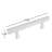 Texture 3-3/4" Center to Center Solid Cabinet Handle-1286192523