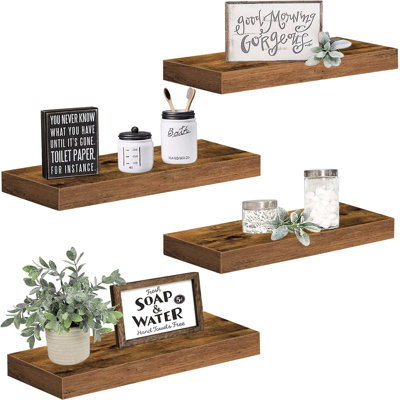 Bennfield Solid Wood Floating Shelf