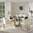 47" Modern Small Dining Table