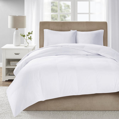 Level 3 300 Tc Cotton Sateen Down Comforter with 3M Scotchgard