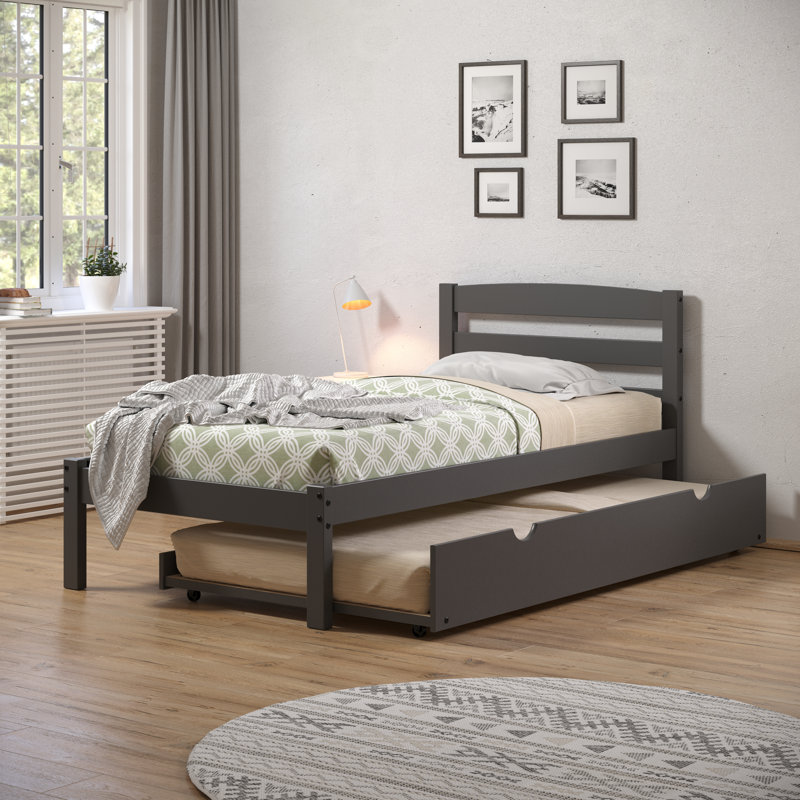 Lit simple avec lit gigogne Hayne Kids