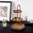 Modern Curved Silhouette 3-Tier Decorative Tray-945219556