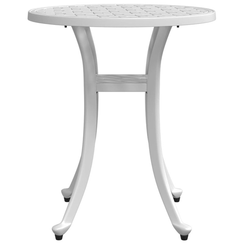 Wildon Home® Patio Table White Diameter18.9\"X20.9\" Aluminum