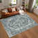 Boyce Washable Vintage Floral Area Rug for Living Room