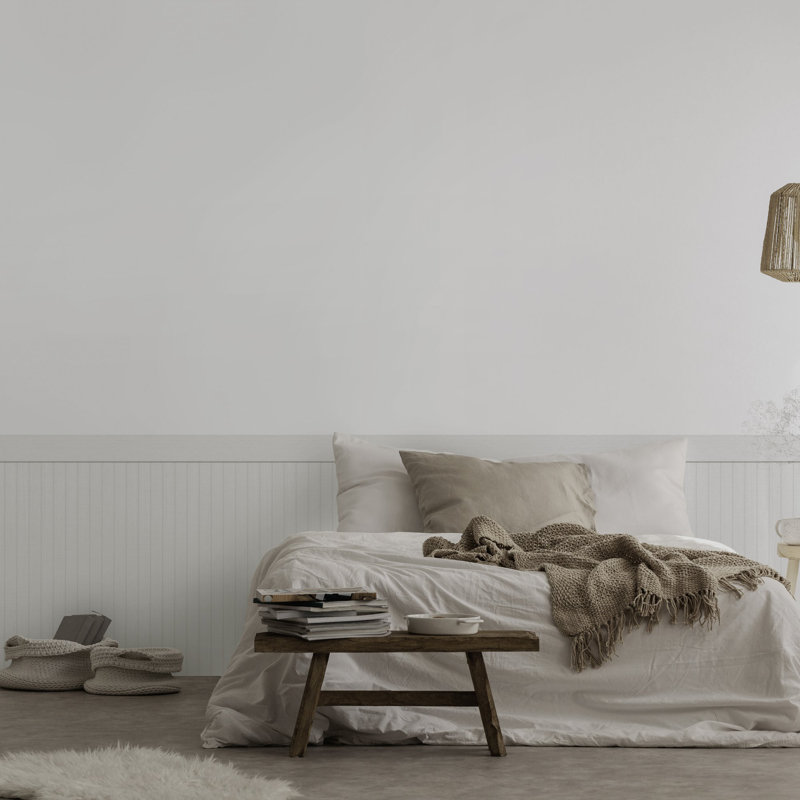 32.97Cm x 33Cm Matte Wallpaper Roll, Silver Grey