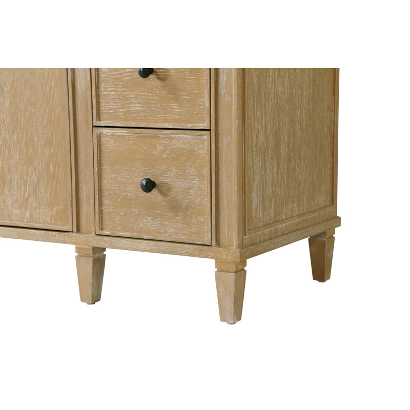 48" Bordeaux Bathroom Vanity, Antique Oak