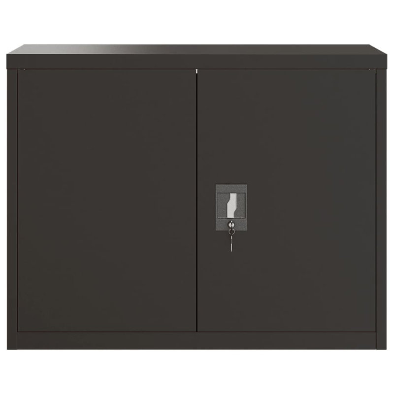 Armoire de rangement à 2 tablettes Lillya, Gris clair