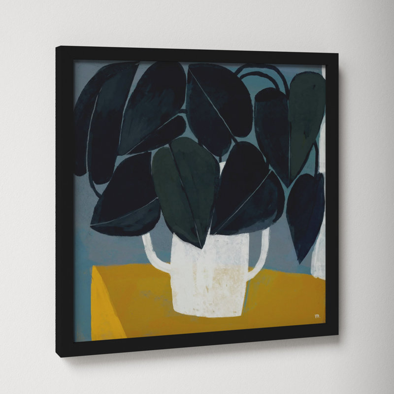 Summer Interior 1 by StudioM, 16" H x 16" W x 1.25" D, Black