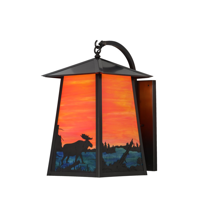 Lanterne murale d'extérieur 1 lumière Stillwater, H 25 po x l 14,5 po x P 18,5 po
