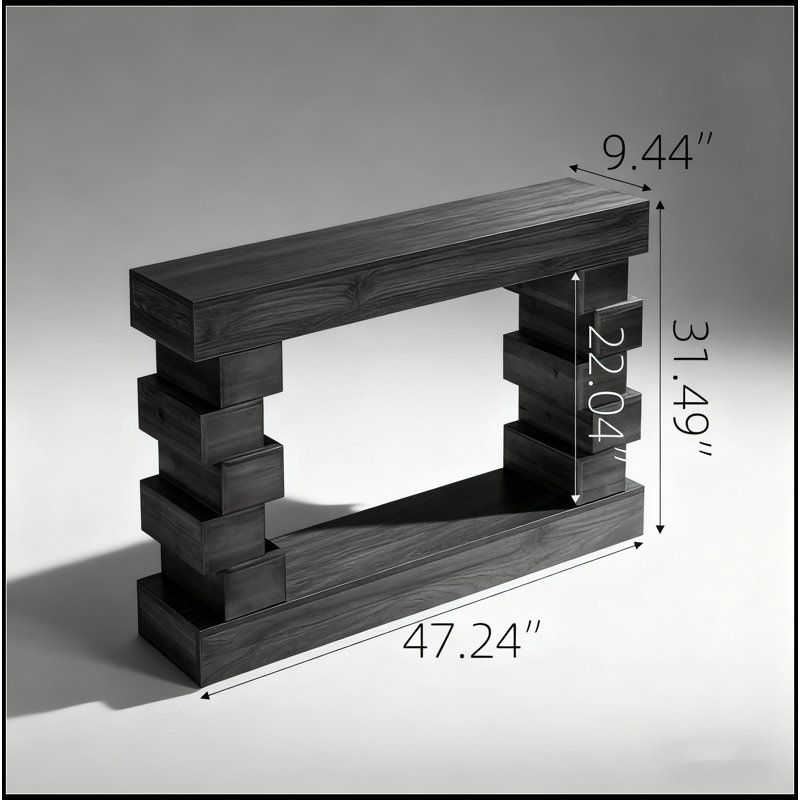 Console en bois