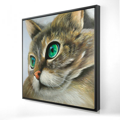 «Peaceful Cat Portrait»