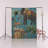 Turquoise-Themed Tropical Design Elephant Patterned Creative Modern Decorative Rug-1567995421