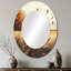 Miroir mural Windy Meadow Prairie Leaves III-1108513859