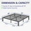 Bed Frame No Box Spring Need Heavy Duty Tall Platform Bed Frame-232991537-216494865