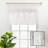 Cotton Tailored 40'' W Window Valance-53752472