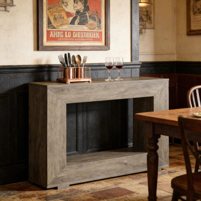 Table d'entrée pour canapé, table d'appoint en bois, console