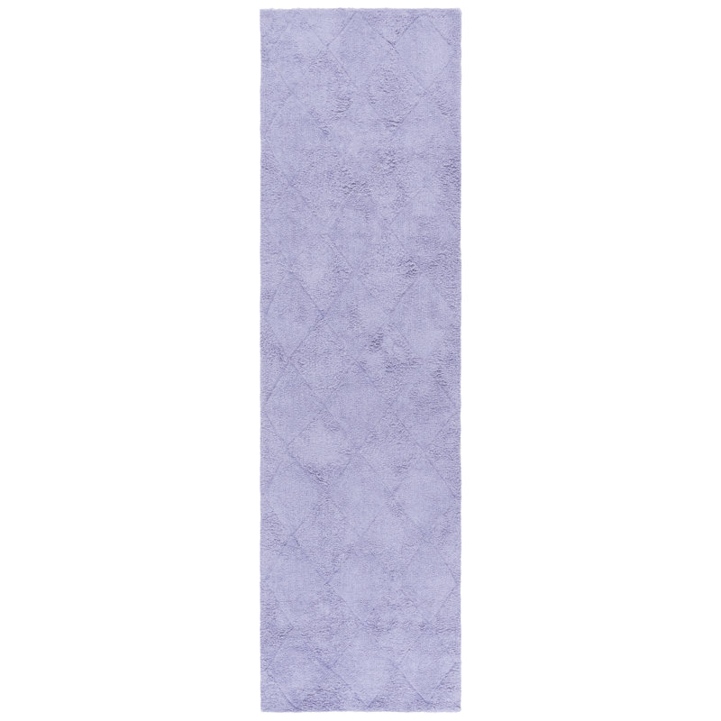 Easy Care 226 Hand Tufted Recycled Cotton Machine Washable Geometric Indoor Use Only Rug, Runner 2'3" x 9'