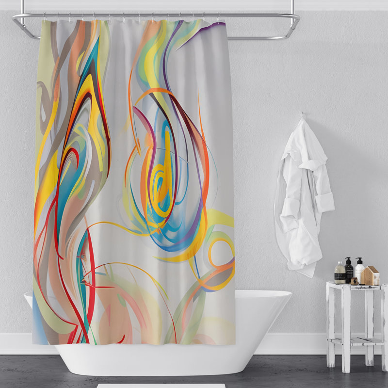 Rideau de douche Annelle, H 72 po x l 70 po