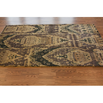 Hemp Ikat Indoor Rug