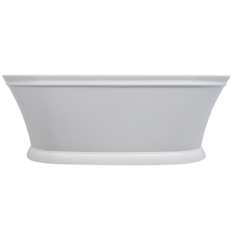 Baignoire autoportante 66 "x 35" Anson, Noir mat