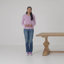 Kinzer 86.6'' Teak Outdoor Dining Table
