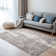 Redenhalk Area Rug NaturalGrey, Machine Washable Rug,Soft Accent Rugs,Non-Slip Non-Shedding Low-Pile Floor Carpet