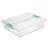 Sterilite Large Clip Storage Box, 12 Pack, and Small Clip Storage Box, 6 Pack