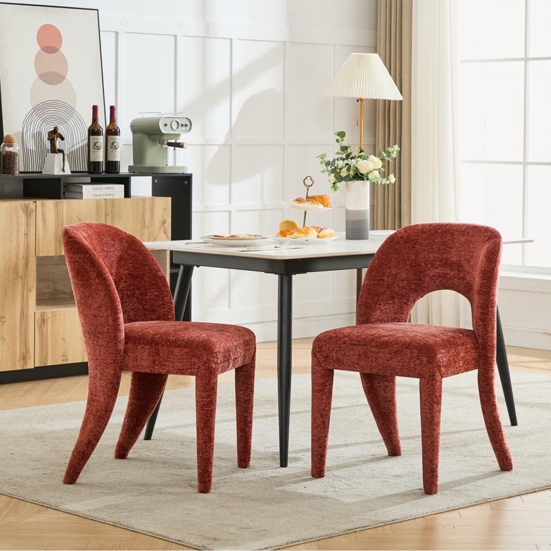 Chaises de salle à manger, Rose
