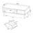 1-Drawer Engineered Wood Coffee Table-1543414594