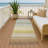 Machine Washable Indoor/Outdoor Chantille ACN2313 Stripes Rug-249584470