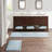 100% Cotton Tufted 3000 GSM Reversible Bath Rug Blue 24X72"-1371642092