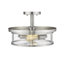 Plafonnier semi-encastré cylindrique 13,75 po Attah-1786461392-1613038132
