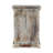 Nightstand - Wood, Distressed Washed Finish, Handcrafted Bedside Table