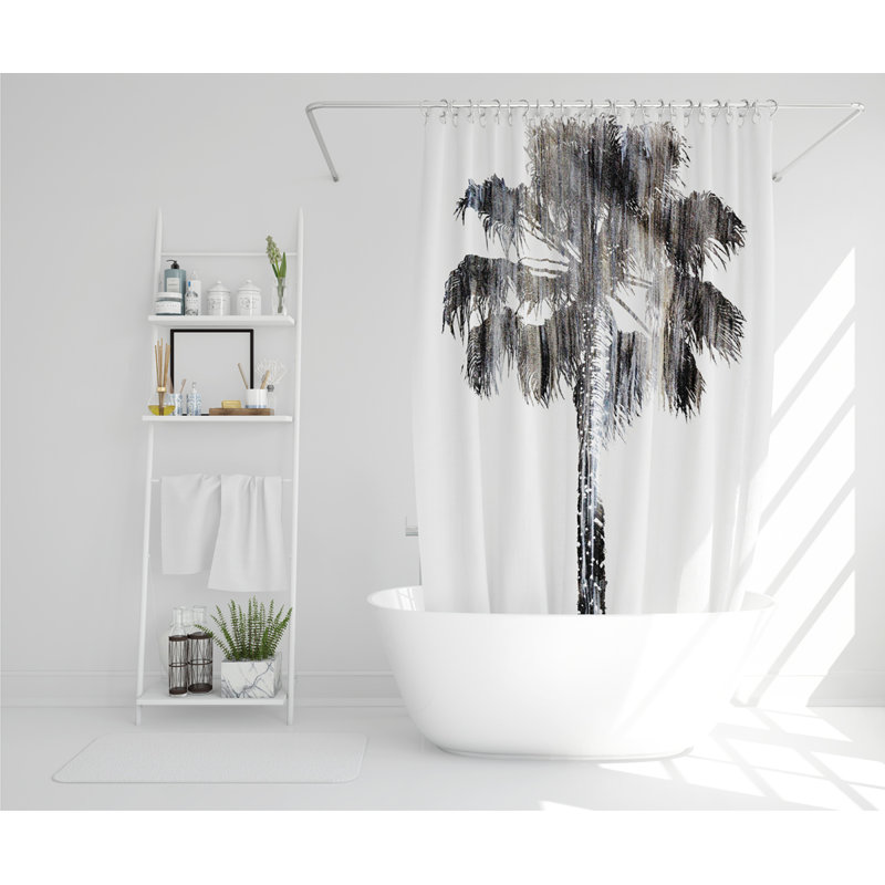 Asmara Polyester Shower Curtain Set